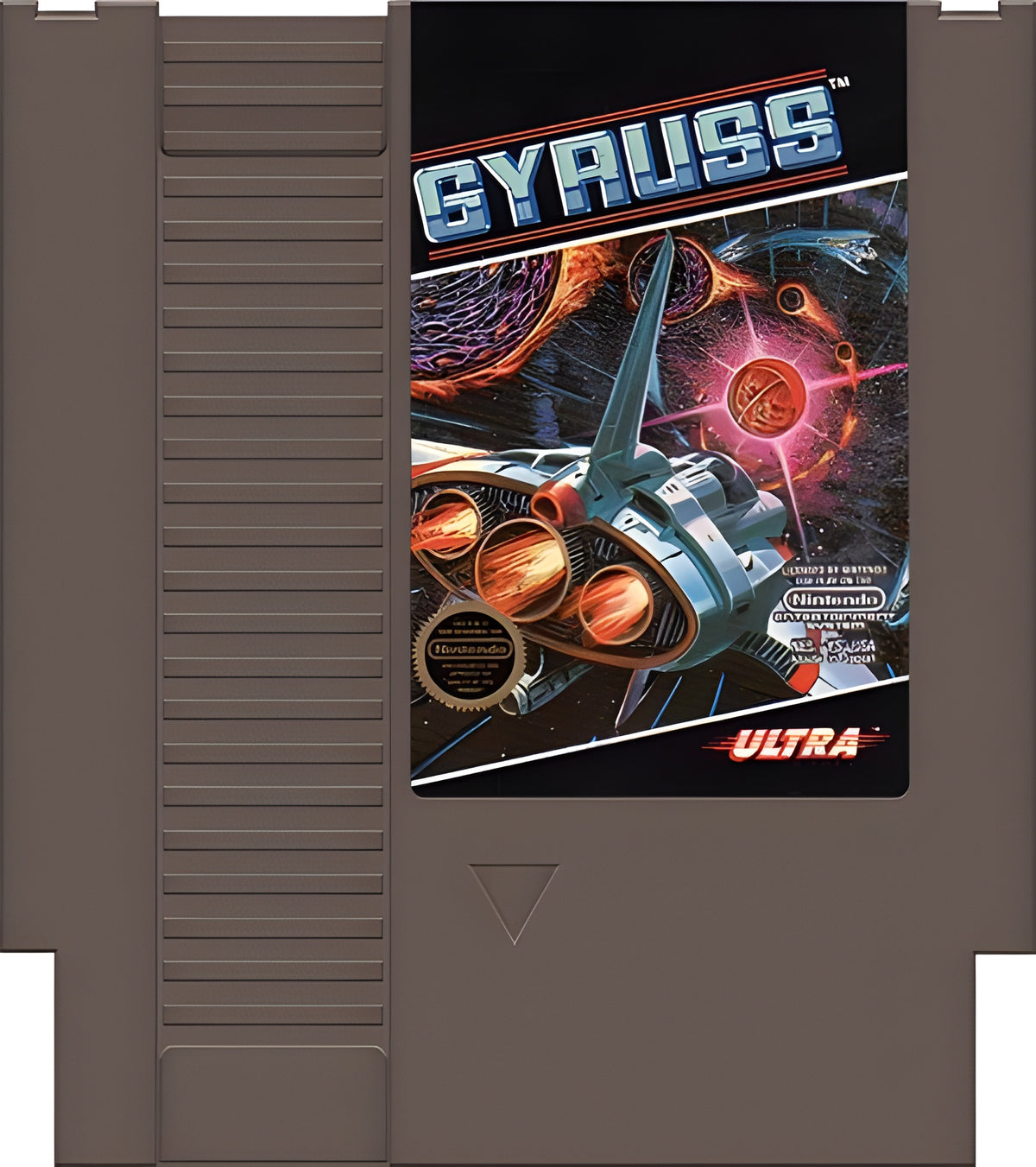 Gyruss NES - Video Game - Used - CaveGamers - Image 3