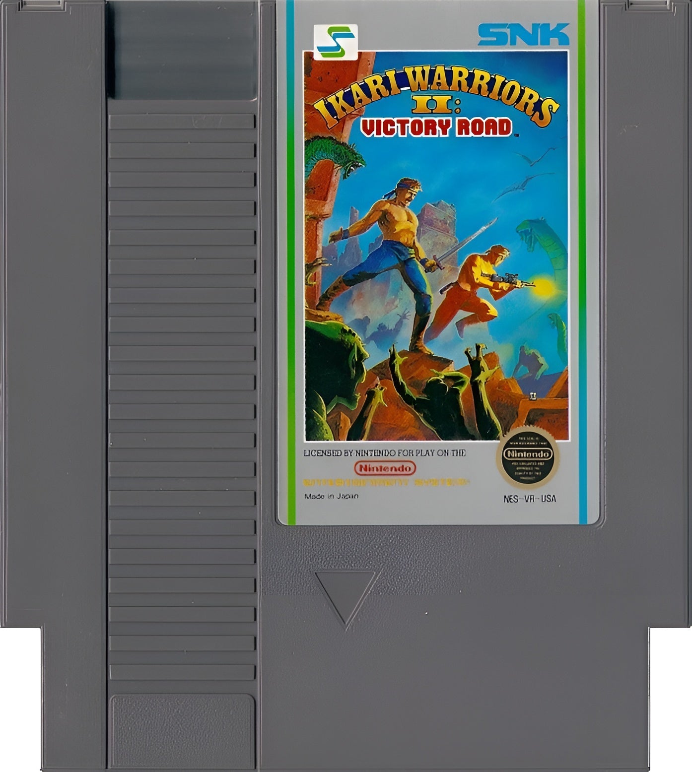 Ikari Warriors II NES - Video Game - Used - CaveGamers - Image 3