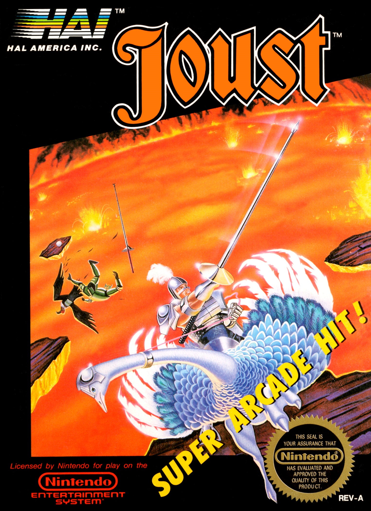Joust NES - Video Game - Used - CaveGamers