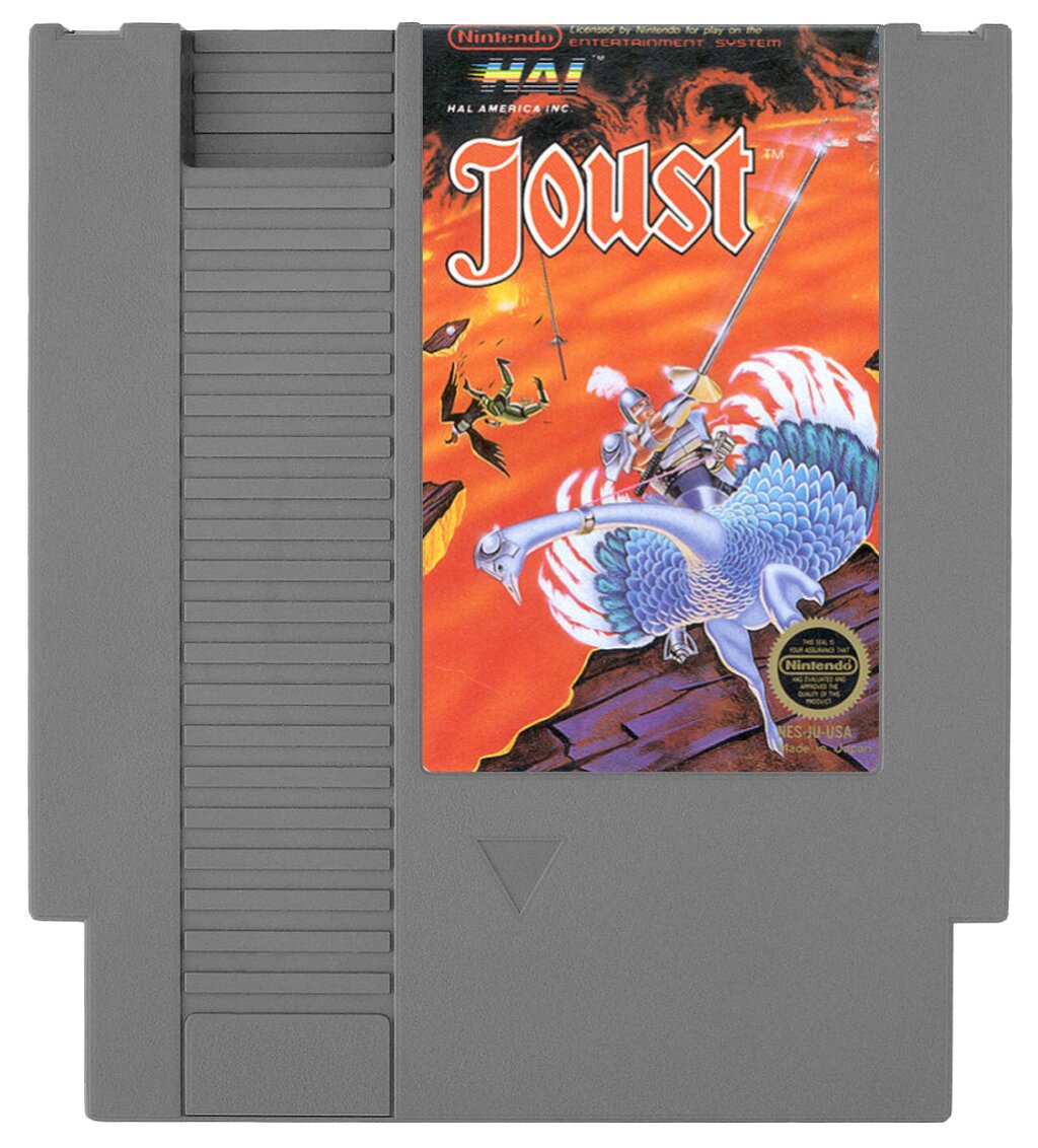 Joust NES - Video Game - Used - CaveGamers - Image 3