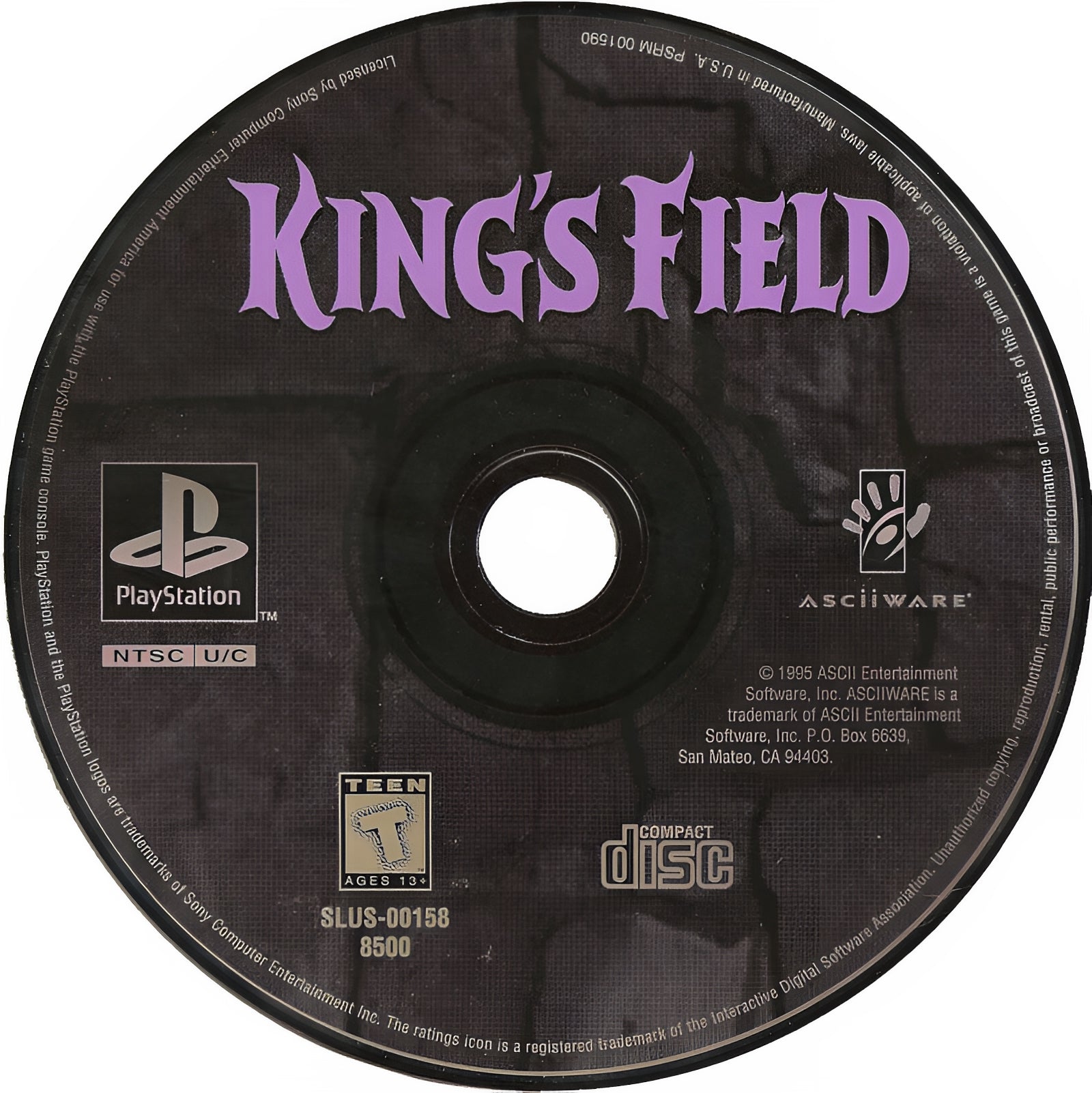 King's Field Playstation - Video Game - Used - CaveGamers - Image 3