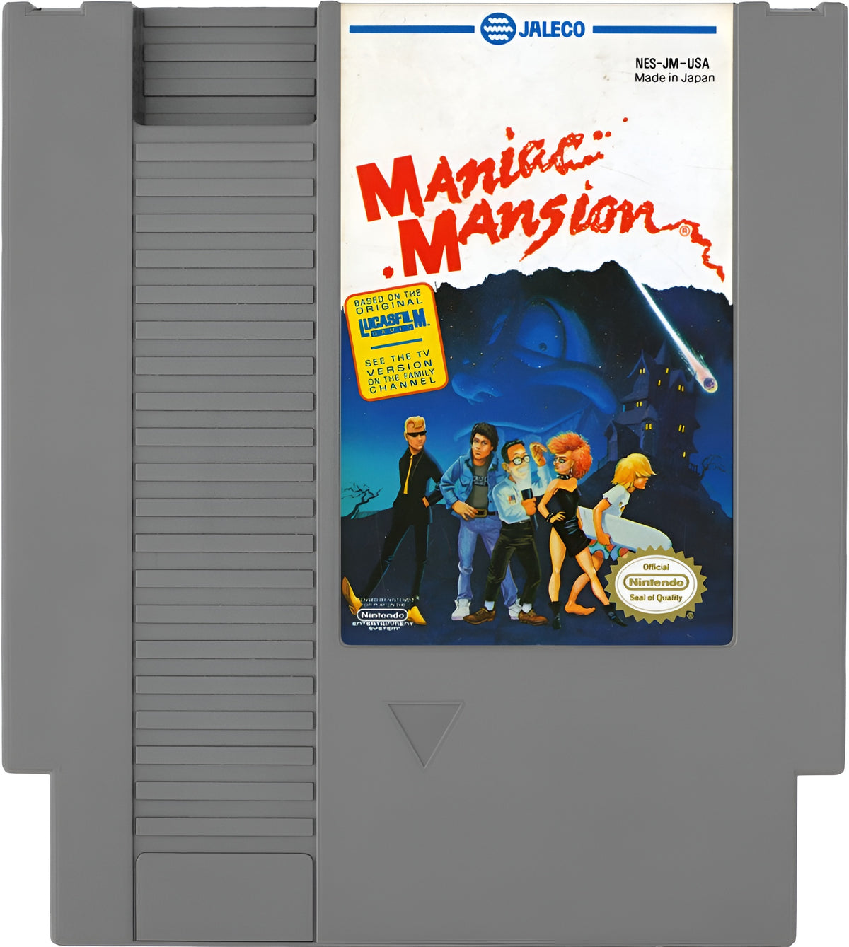 Maniac Mansion NES - Video Game - Used - CaveGamers - Image 3