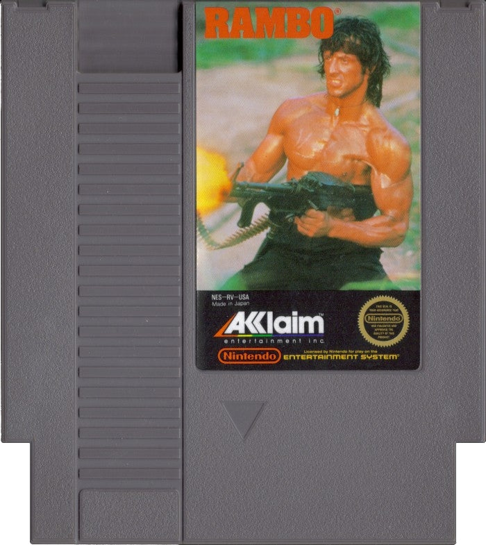 Rambo NES - Video Game - Used - CaveGamers - Image 3