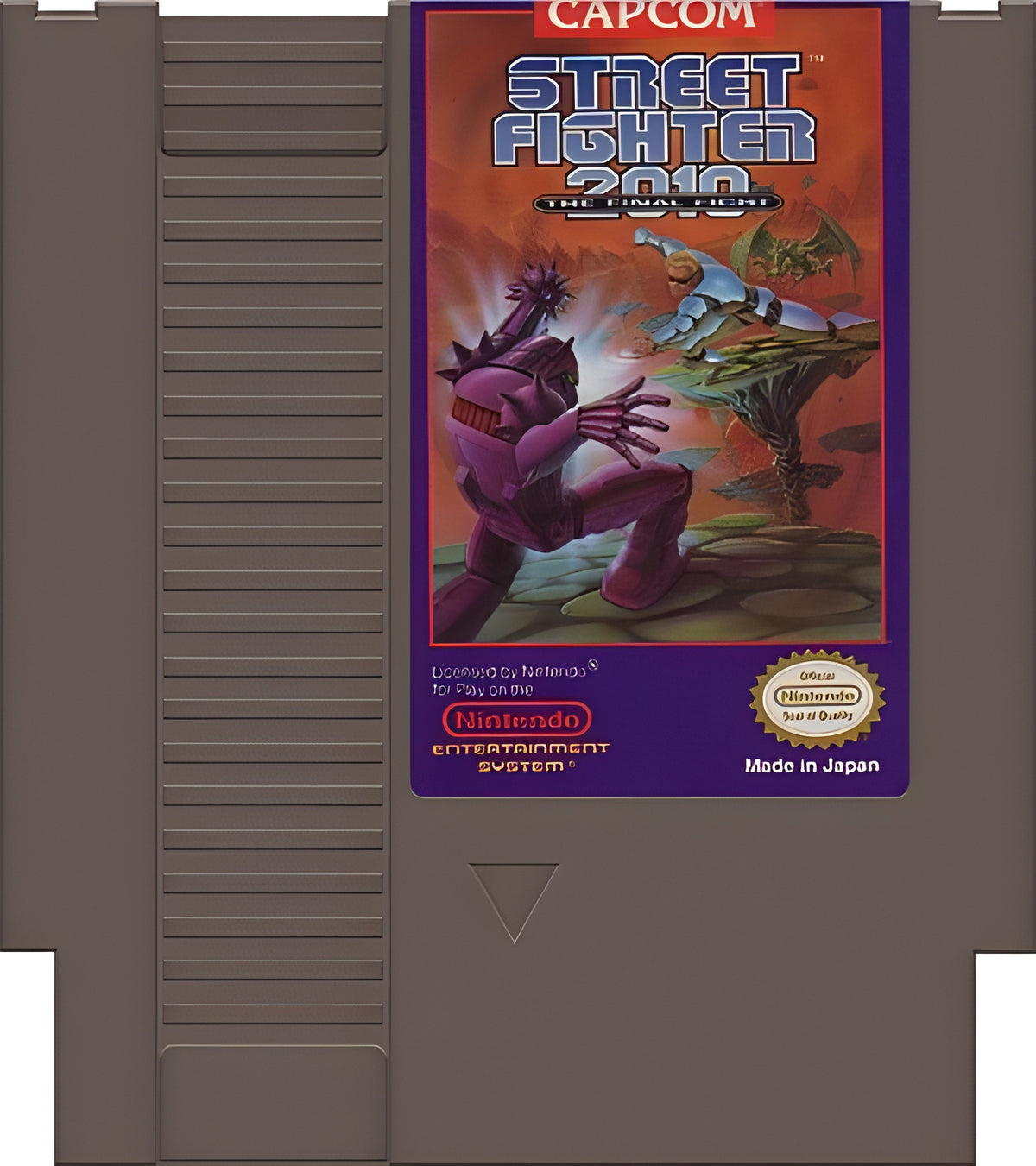 Street Fighter 2010 the Final Fight NES - Video Game - Used - CaveGamers - Image 3