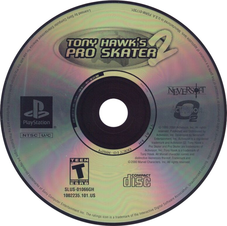 Tony Hawk's Pro Skater 2 Playstation - Video Game - Used - CaveGamers - Image 3