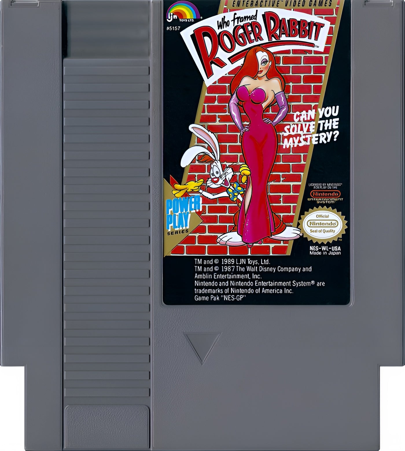 Who Framed Roger Rabbit NES - Video Game - Used - CaveGamers - Image 3