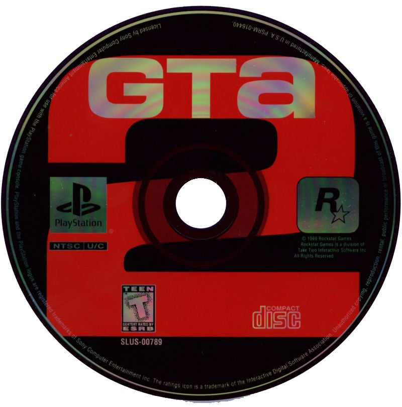 Grand Theft Auto 2 Playstation - Video Game - Used - CaveGamers - Image 3