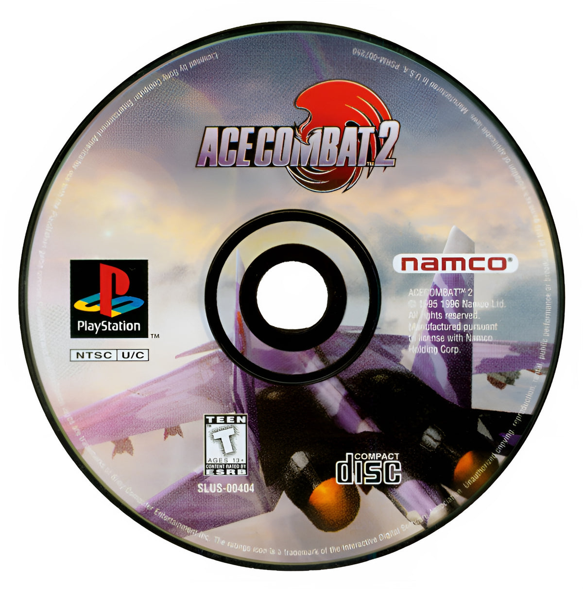 Ace Combat 2 Playstation - Video Game - Used - CaveGamers - Image 3