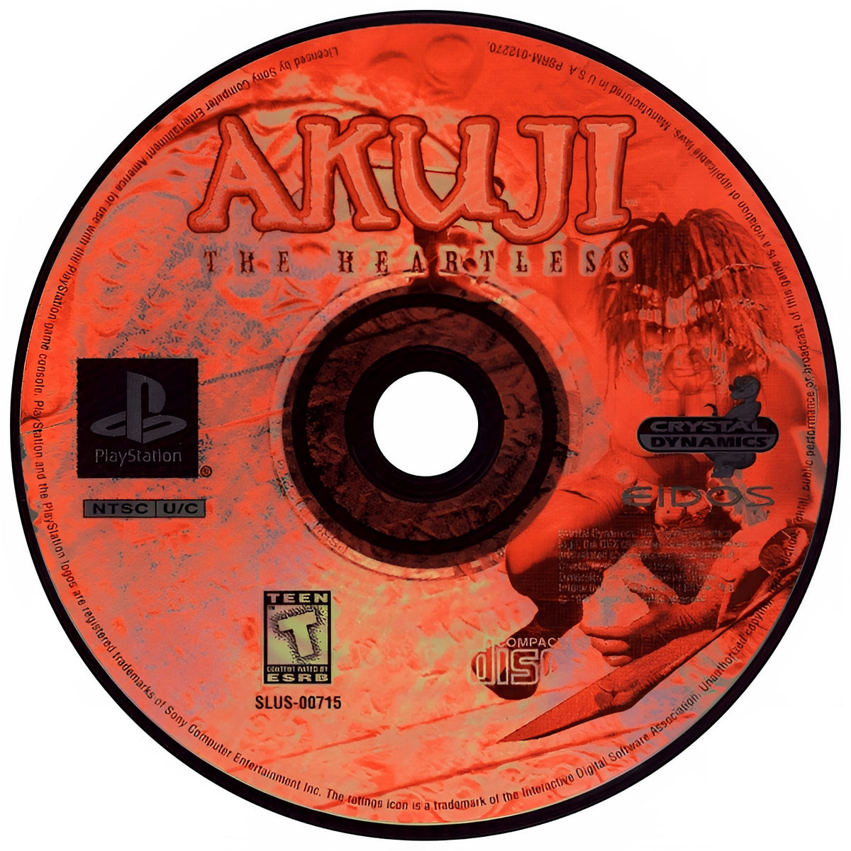 Akuji the Heartless Playstation - Video Game - Used - CaveGamers - Image 3