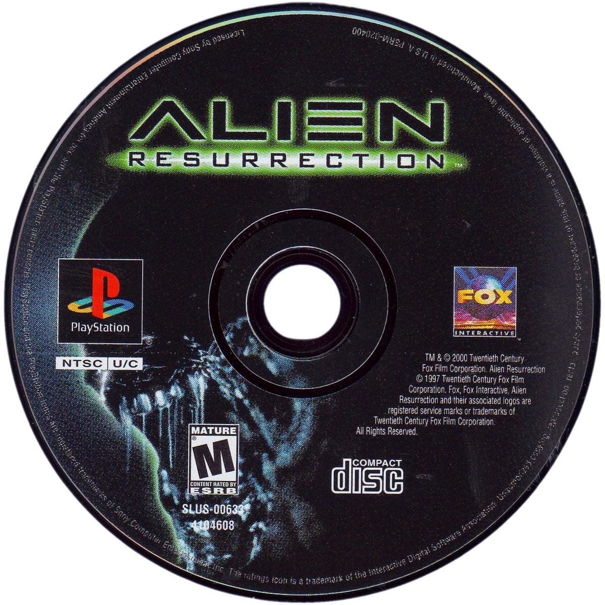 Alien Resurrection Playstation - Video Game - Used - CaveGamers - Image 3