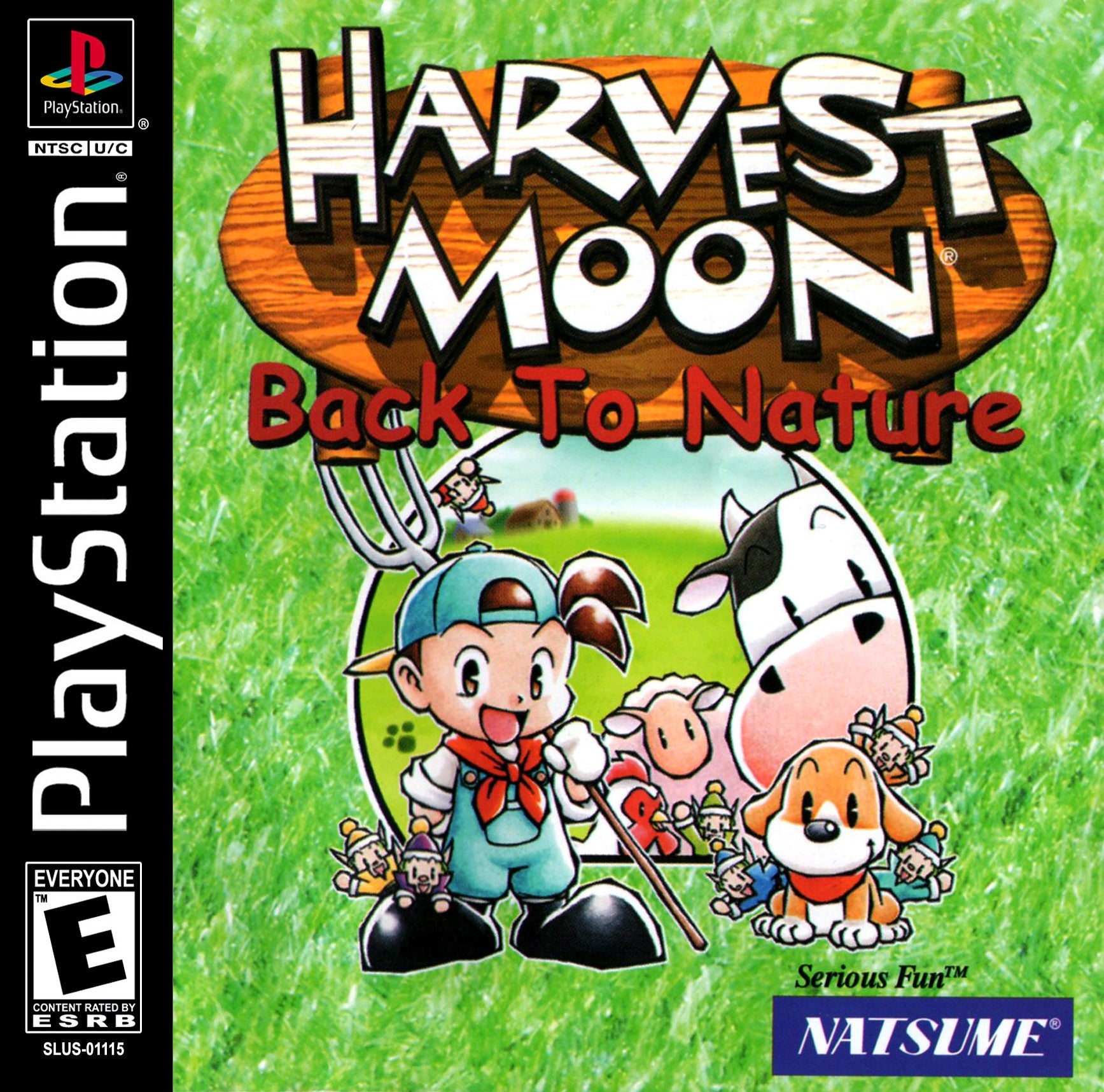 Harvest Moon Back to Nature Playstation - Video Game - Used - CaveGamers