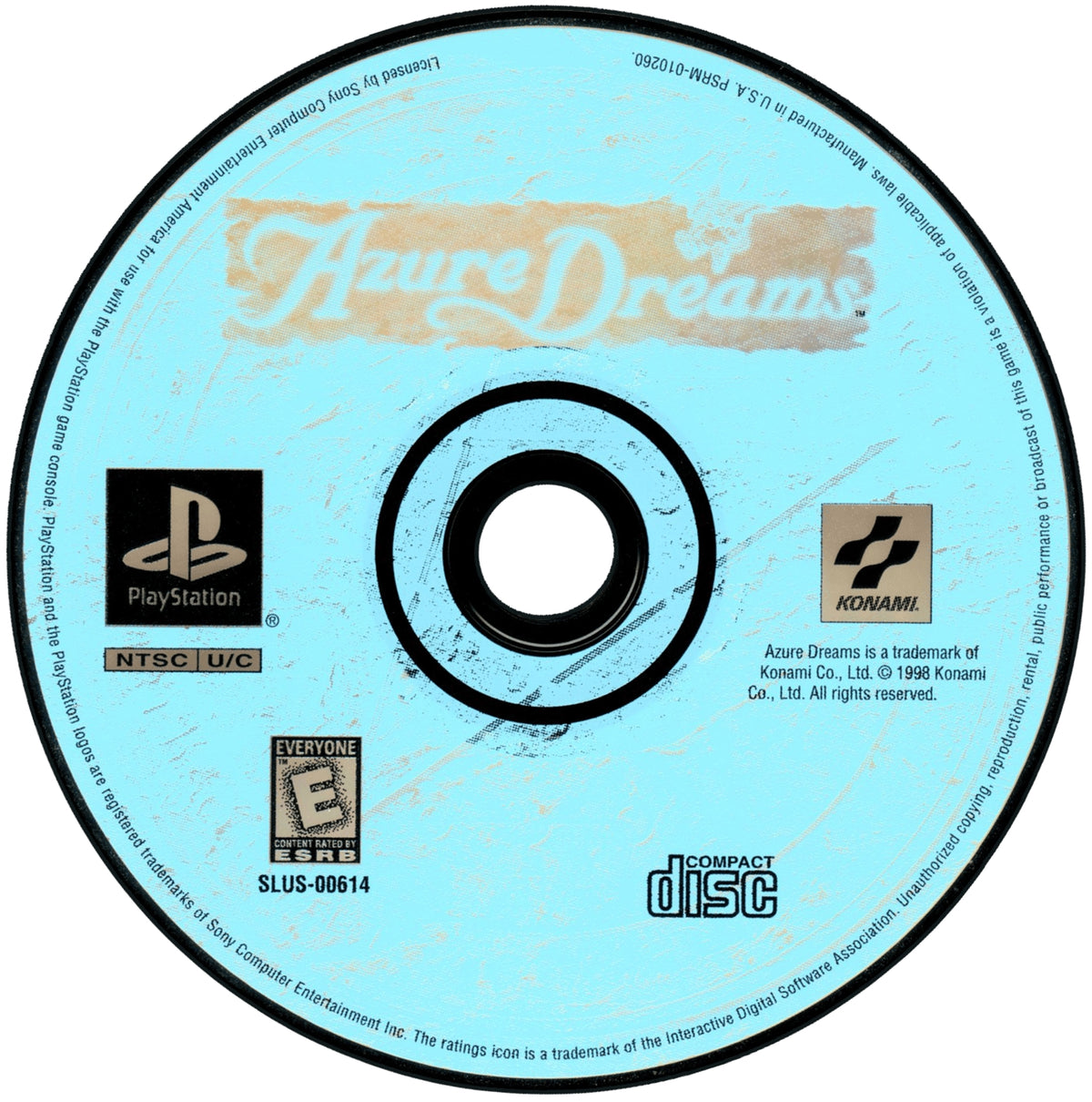 Azure Dreams Playstation - Video Game - Used - CaveGamers - Image 3