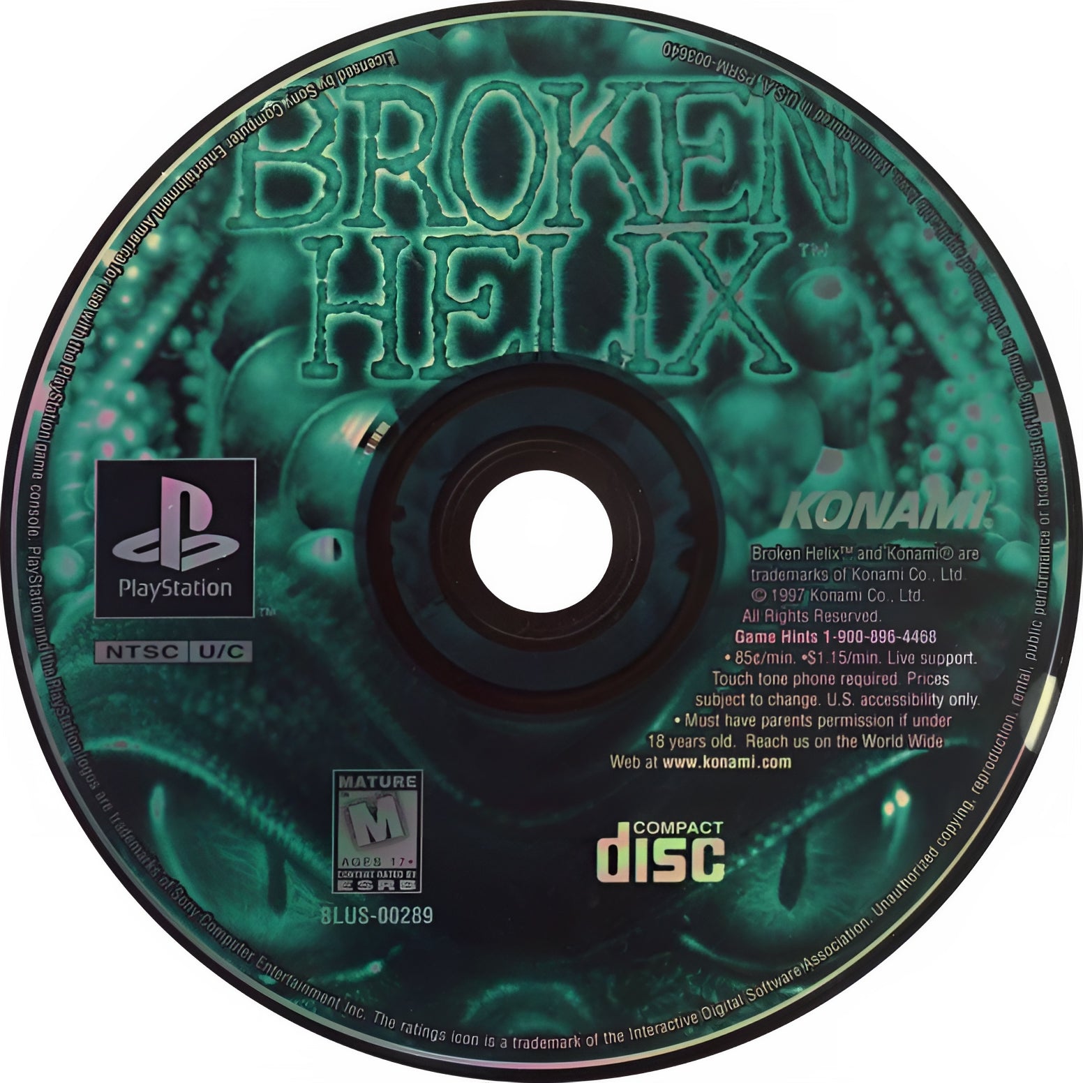 Broken Helix Playstation - Video Game - Used - CaveGamers - Image 3