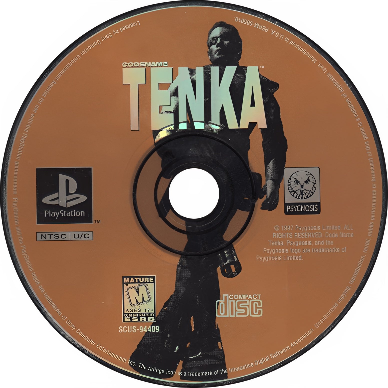 Codename Tenka Playstation - Video Game - Used - CaveGamers - Image 3