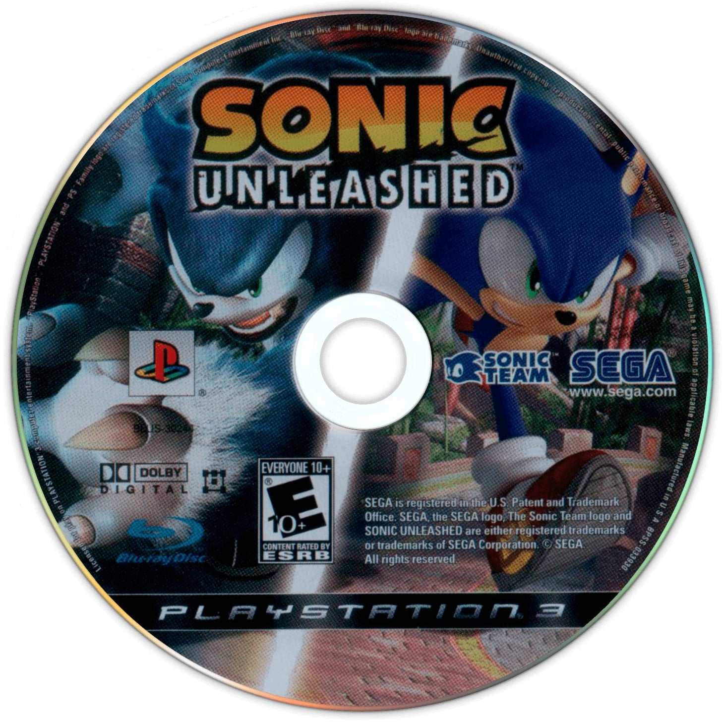 Sonic Unleashed PS3 - Video Game - Used - CaveGamers - Image 3