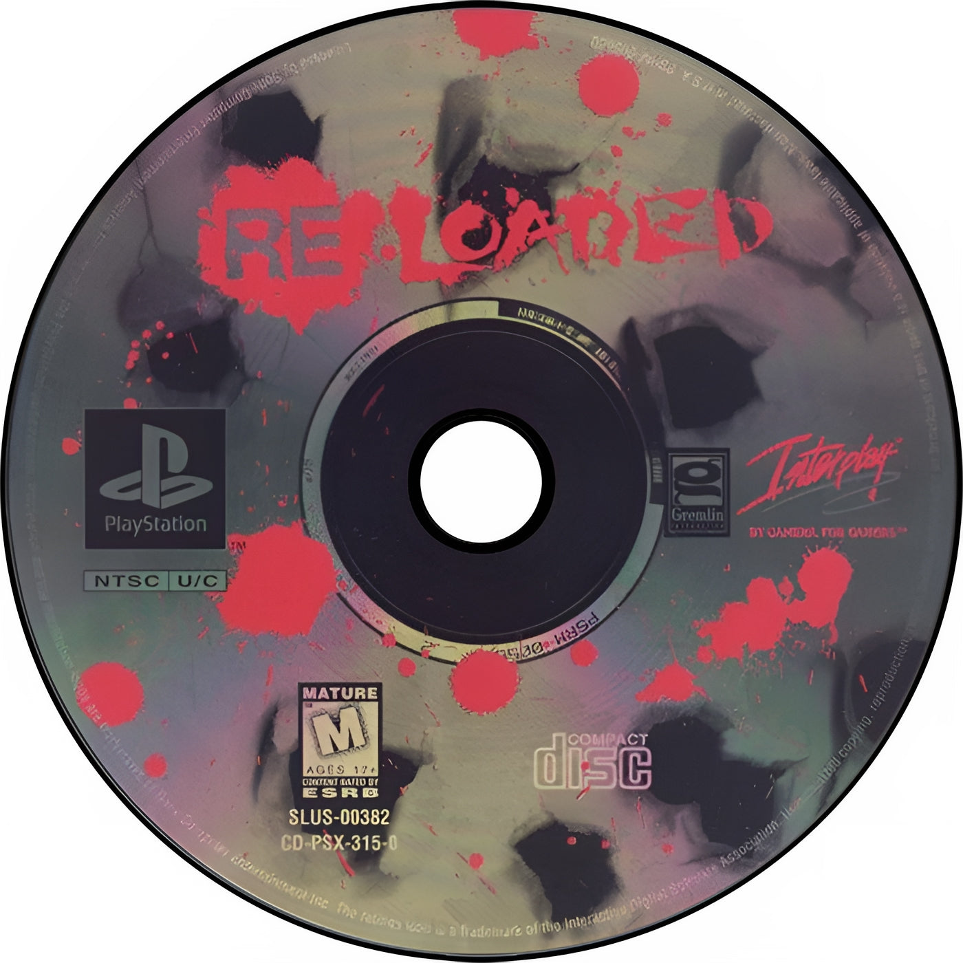 Re-Loaded Playstation - Video Game - Used - CaveGamers - Image 3