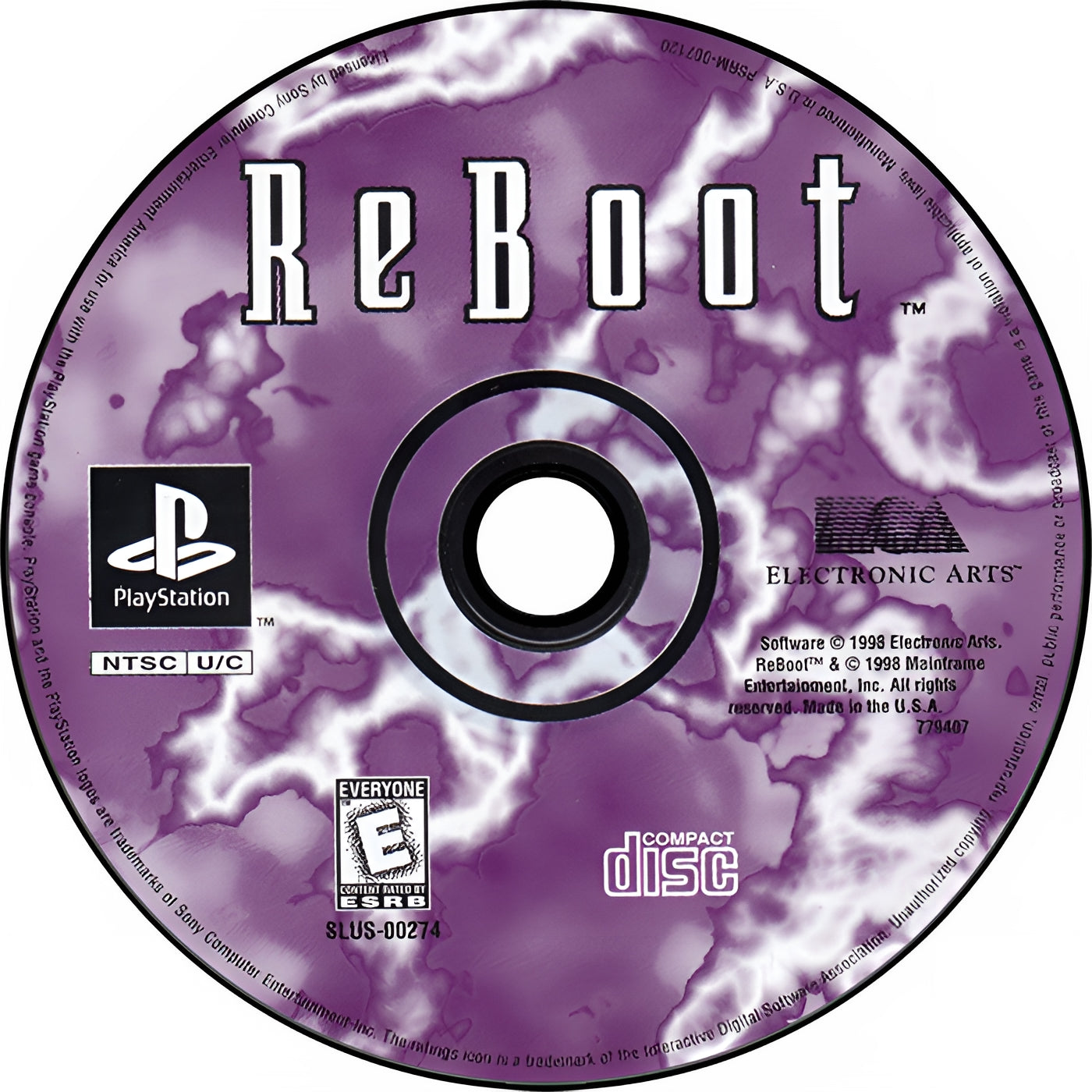 ReBoot Playstation - Video Game - Used - CaveGamers - Image 3