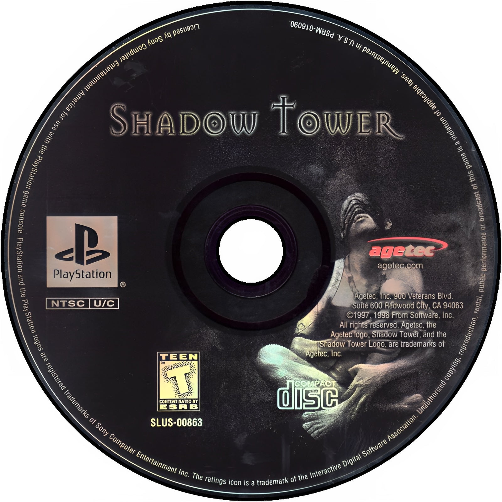 Shadow Tower Playstation - Video Game - Used - CaveGamers - Image 3