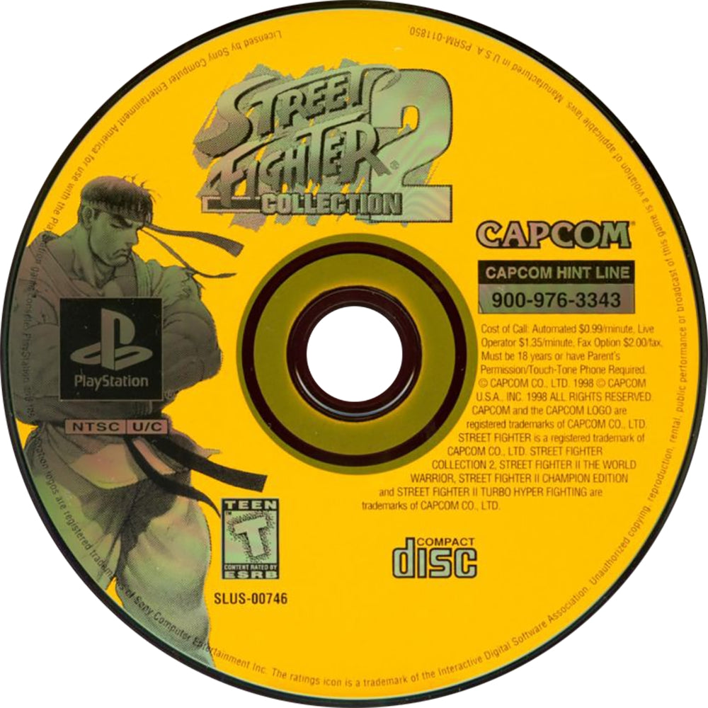 Street Fighter Collection 2 Playstation - Video Game - Used - CaveGamers - Image 3