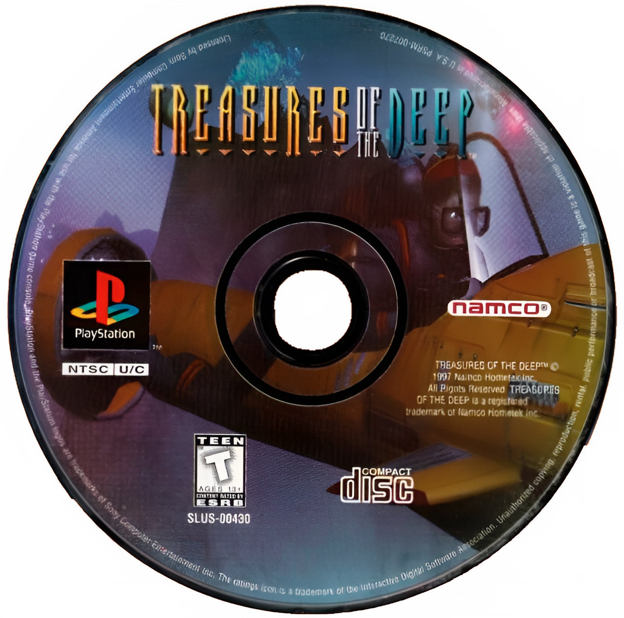 Treasures of the Deep Playstation - Video Game - Used - CaveGamers - Image 3