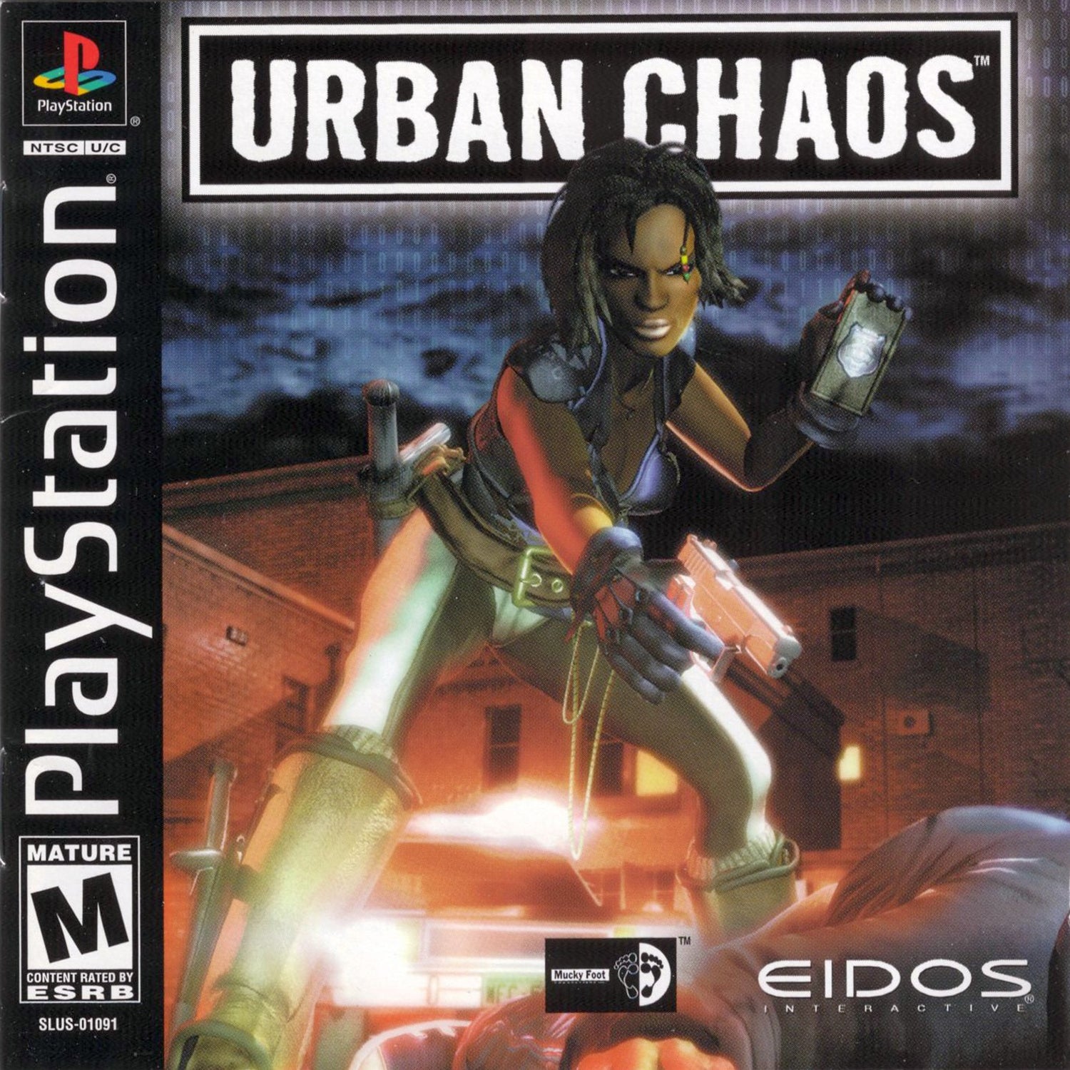 Urban Chaos Playstation - Video Game - Used - CaveGamers
