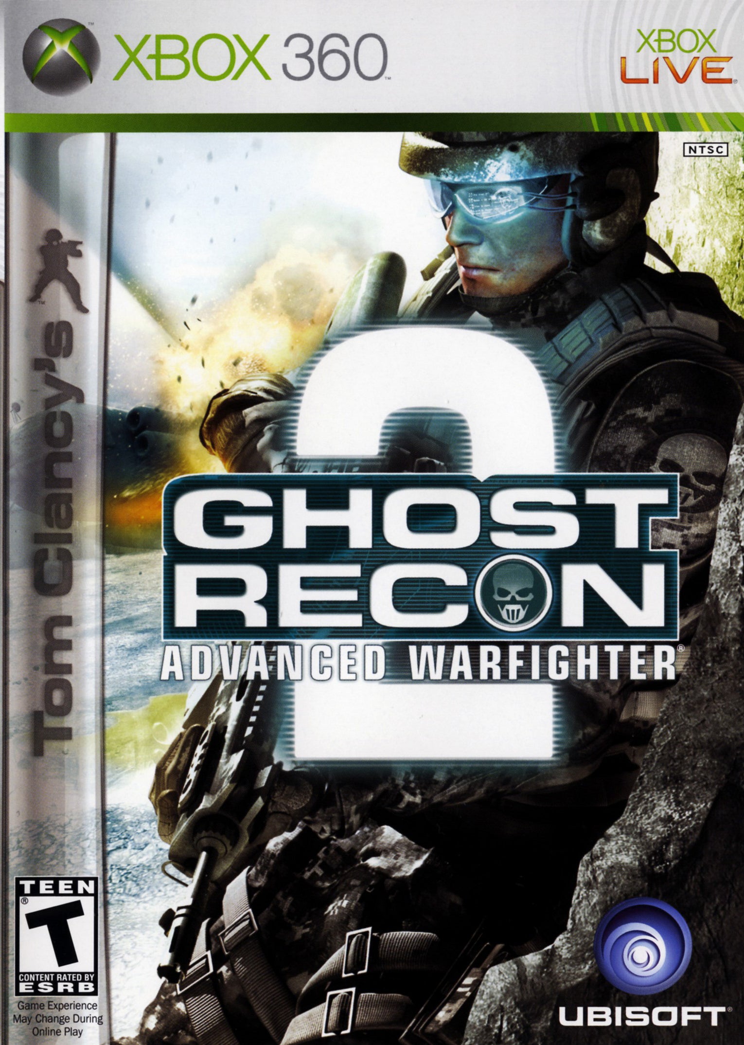 Tom Clancy's Ghost Recon Advanced Warfighter 2 Xbox 360 - Video Game - Used - CaveGamers