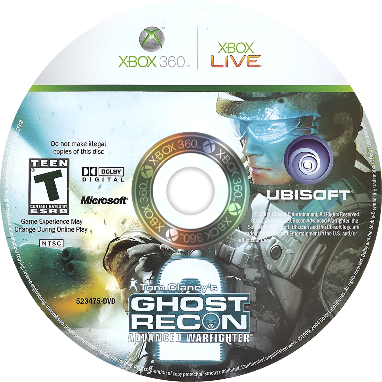 Tom Clancy's Ghost Recon Advanced Warfighter 2 Xbox 360 - Video Game - Used - CaveGamers - Image 3