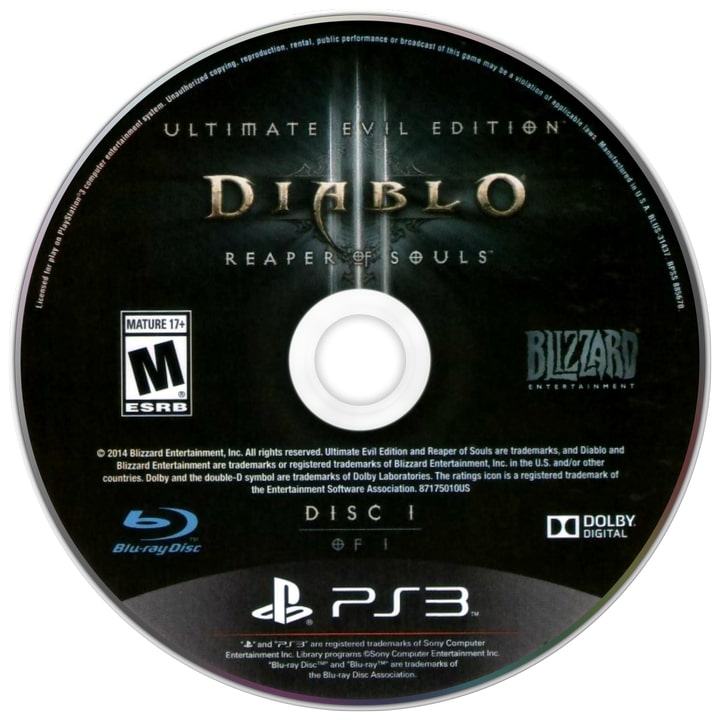 Diablo III: Ultimate Evil Edition PS3 - Video Game - Used - CaveGamers - Image 3