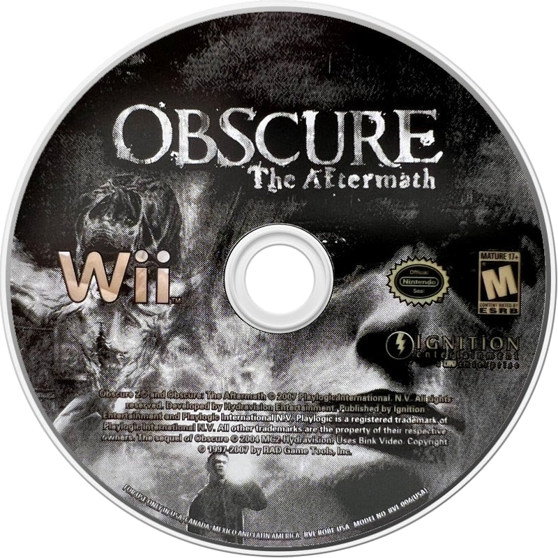 Obscure The Aftermath Wii - Video Game - Used - CaveGamers - Image 3