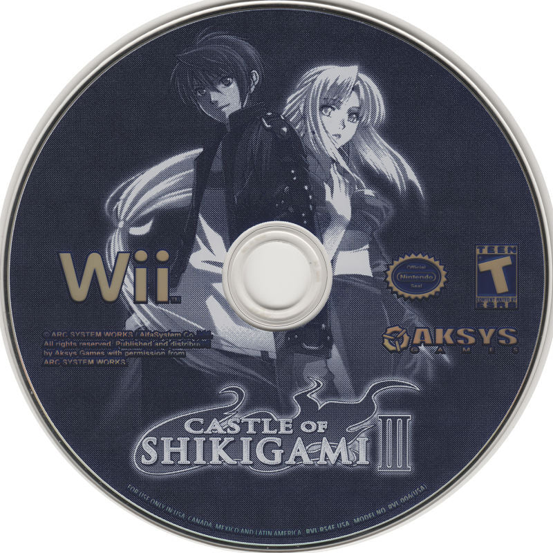 Castle of Shikigami III Wii - Video Game - Used - CaveGamers - Image 3