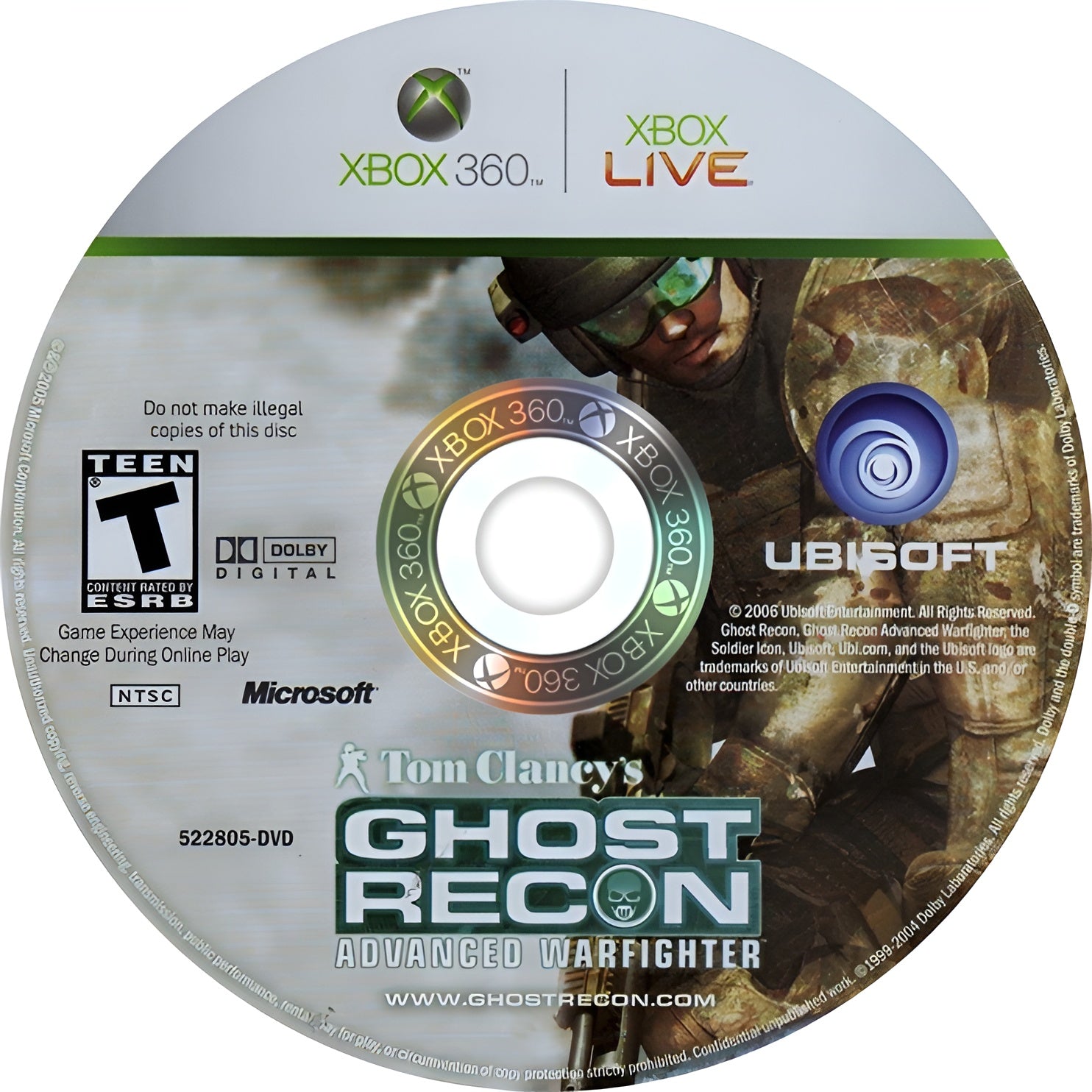 Ghost Recon Advanced Warfighter Xbox 360 - Video Game - Used - CaveGamers - Image 3