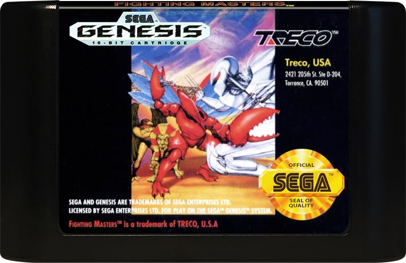 Fighting Masters Genesis - Video Game - Used - CaveGamers - Image 3