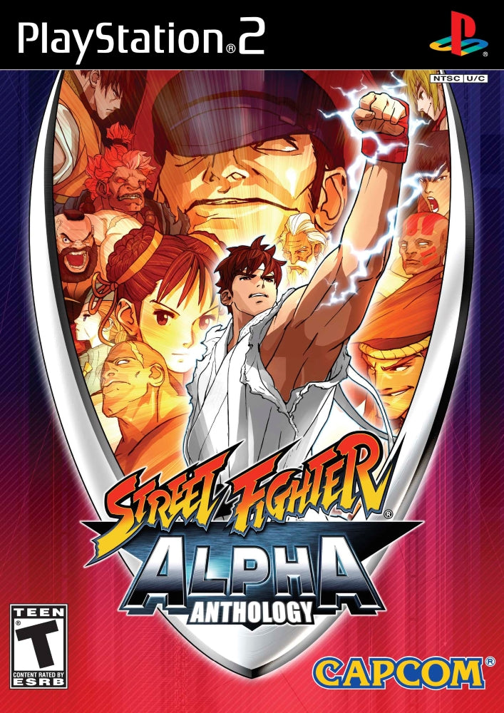 Street Fighter Alpha Anthology PS2 - Video Game - Used - CaveGamers