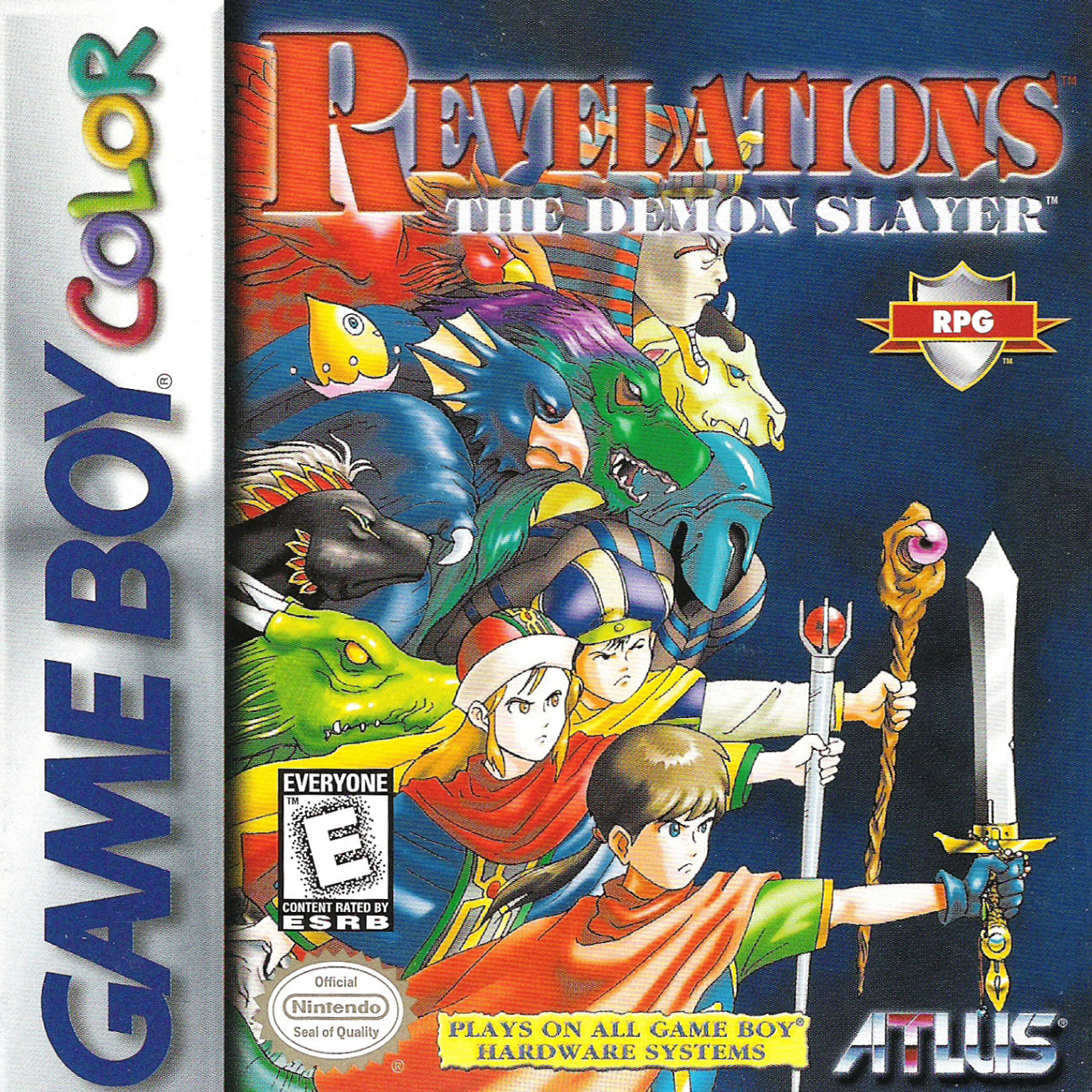 Revelations the Demon Slayer Game Boy Color - Video Game - Used - CaveGamers