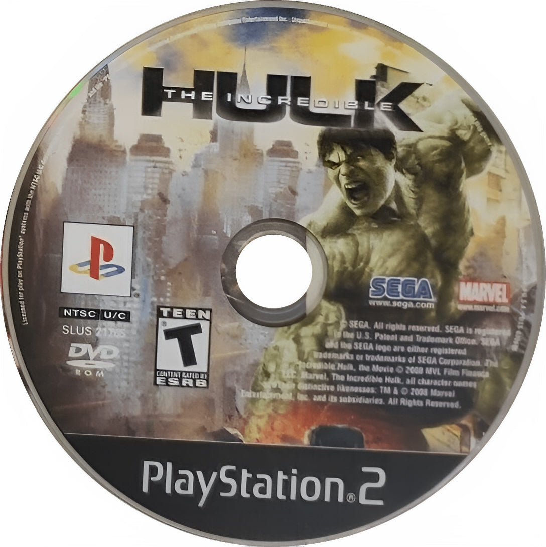 The Incredible Hulk PS2 - Video Game - Used - CaveGamers - Image 3