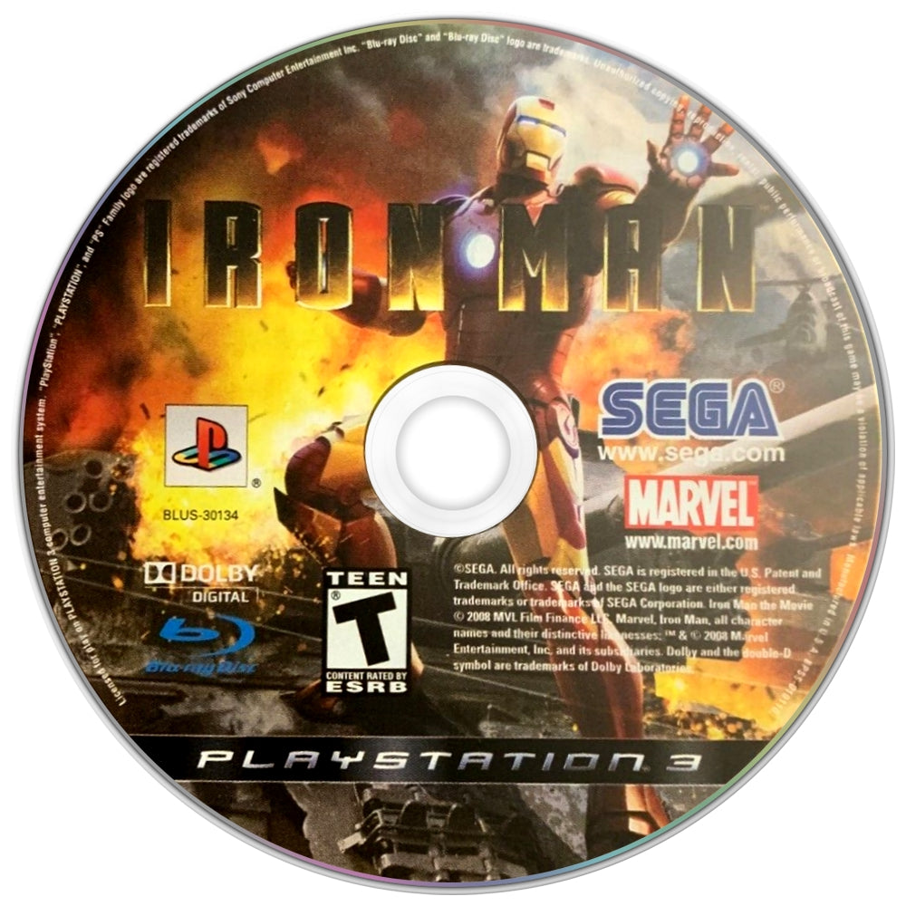 Iron Man PS3 - Video Game - Used - CaveGamers - Image 3