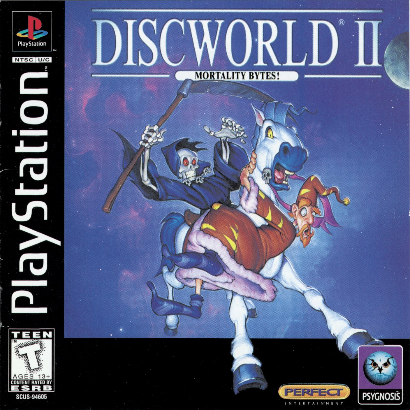 DiscWorld II: Mortality Bytes Playstation - Video Game - Used - CaveGamers
