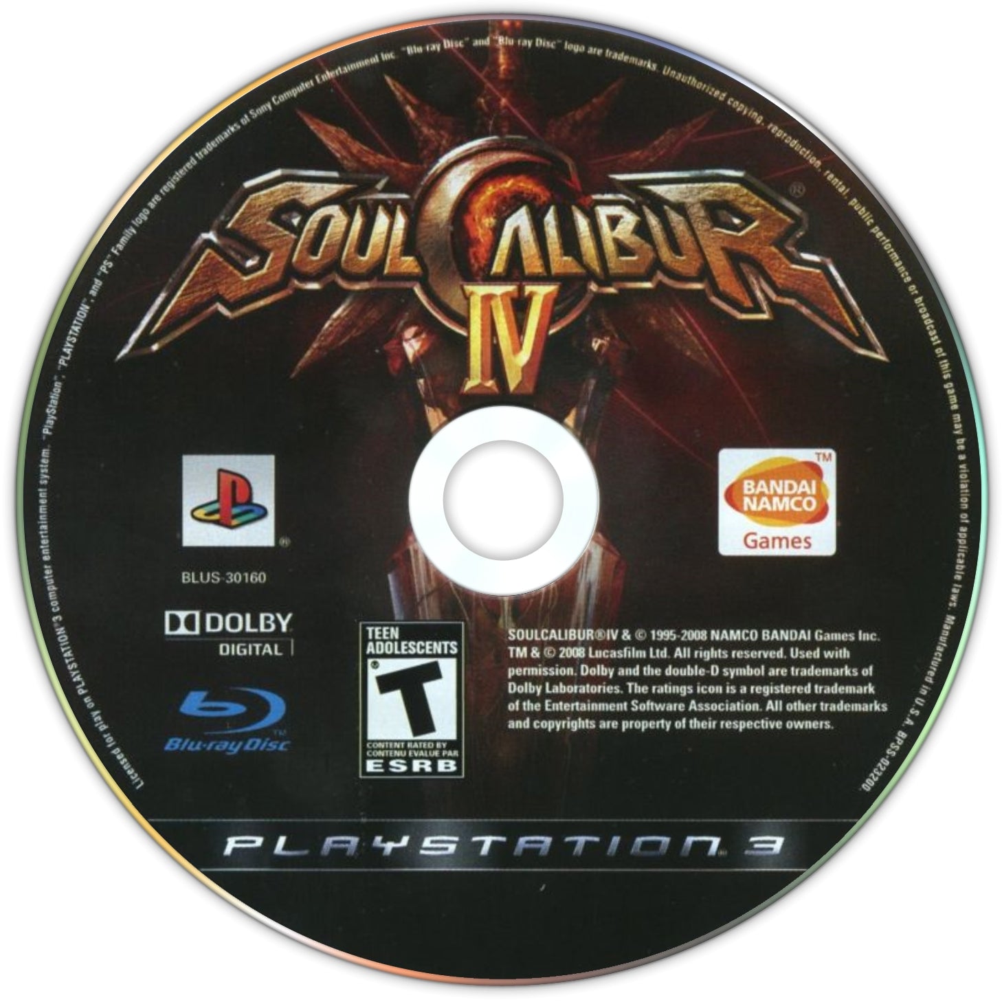 Soul Calibur IV PS3 - Video Game - Used - CaveGamers - Image 3