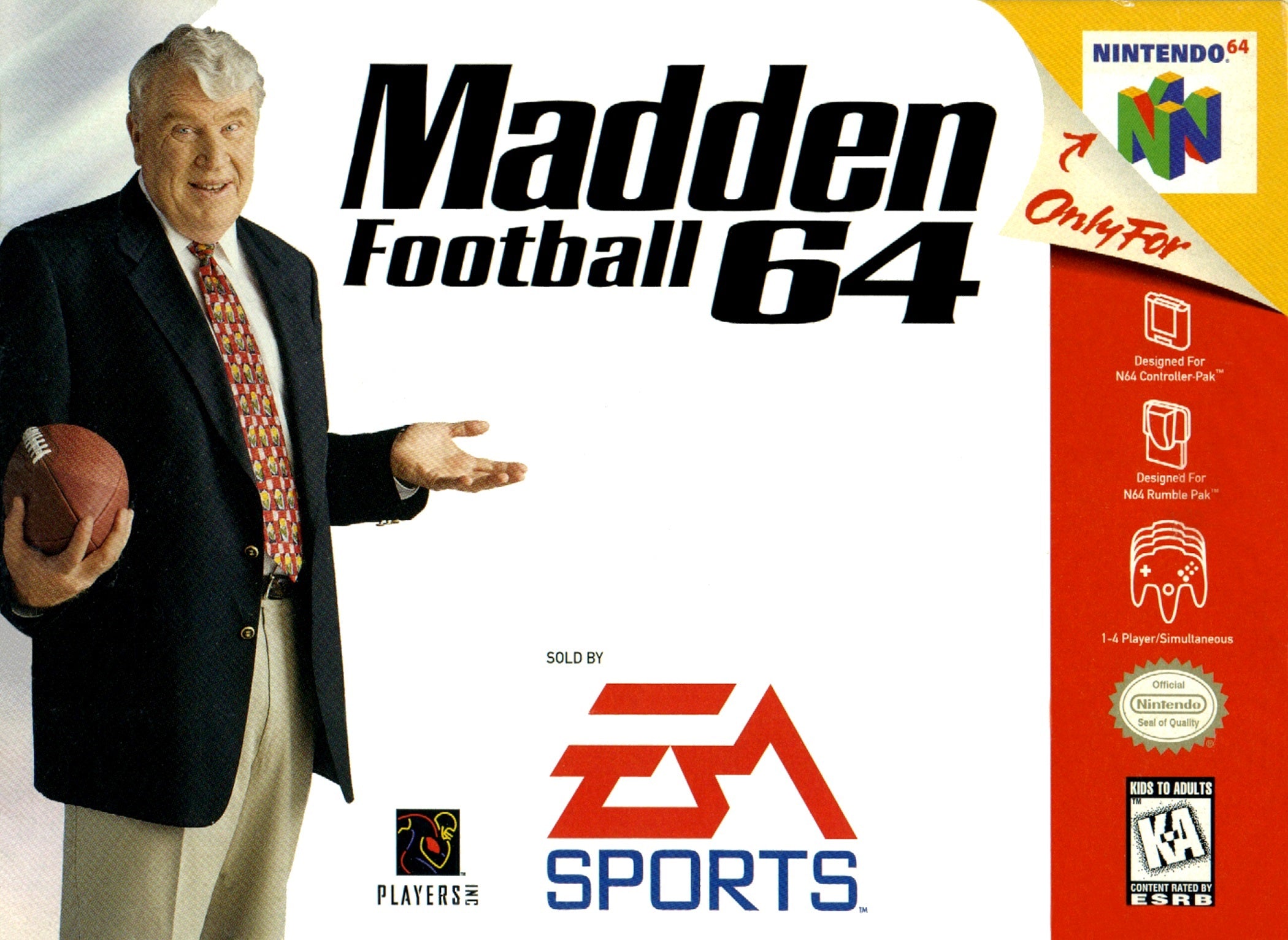Madden 64 N64 - Video Game - Used - CaveGamers
