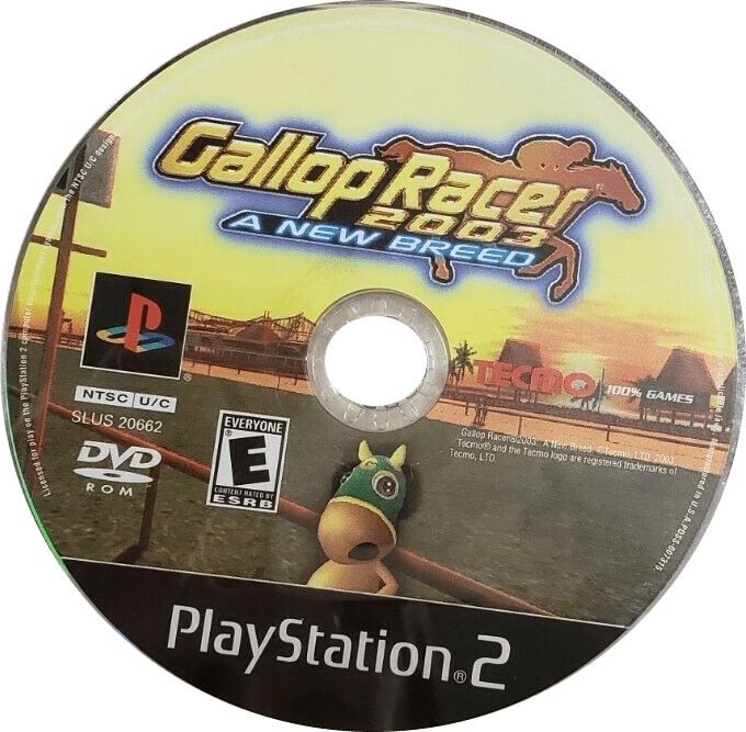Gallop Racer 2003 A New Breed PS2 - Video Game - Used - CaveGamers - Image 3