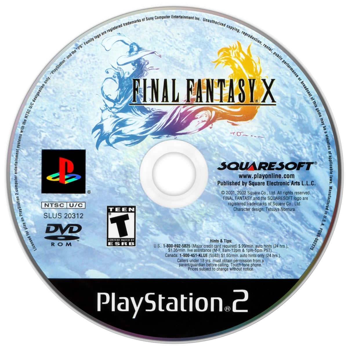 Final Fantasy X PS2 - Video Game - Used - CaveGamers - Image 3