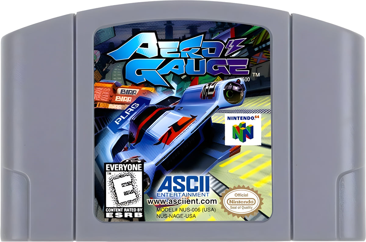 Aero Gauge N64 - Video Game - Used - CaveGamers - Image 3