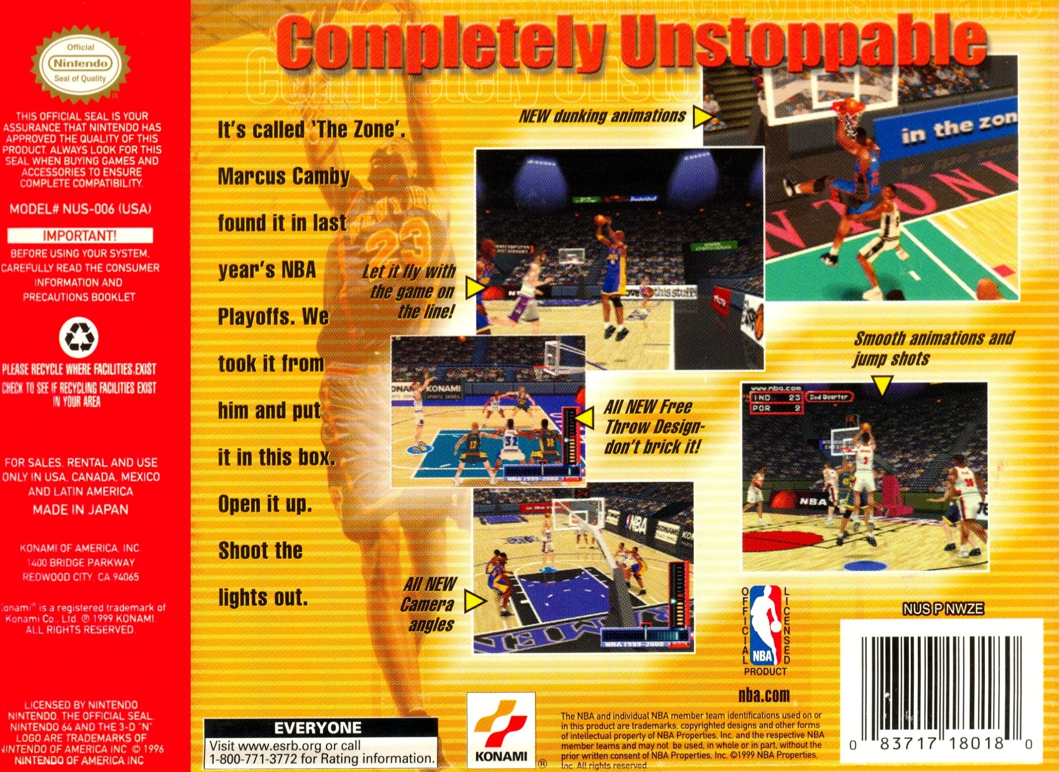 NBA In The Zone 2000