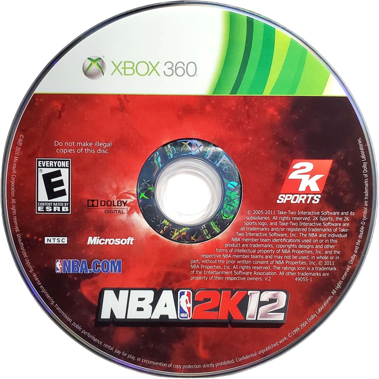 NBA 2K12 Xbox 360 - Video Game - Used - CaveGamers - Image 3