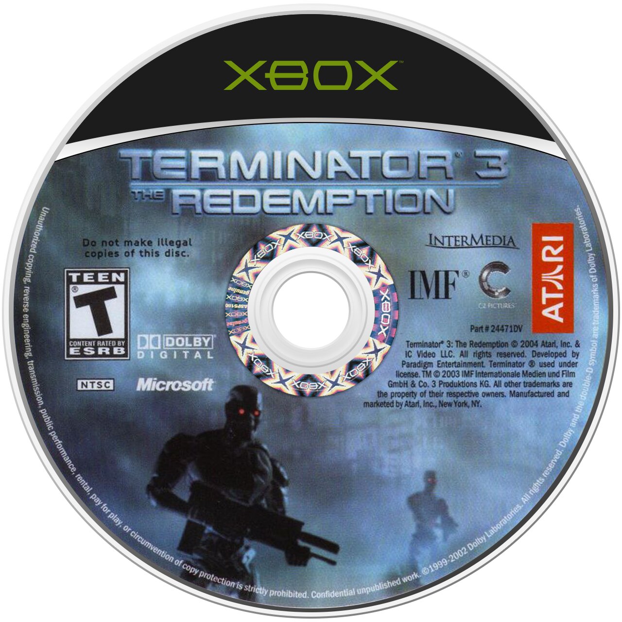 Terminator 3 Redemption Xbox - Video Game - Used - CaveGamers - Image 3
