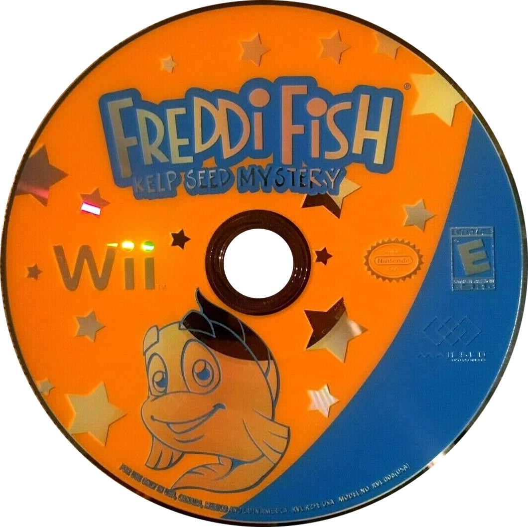 Freddi Fish Kelp Seed Mystery Wii - Video Game - Used - CaveGamers - Image 3