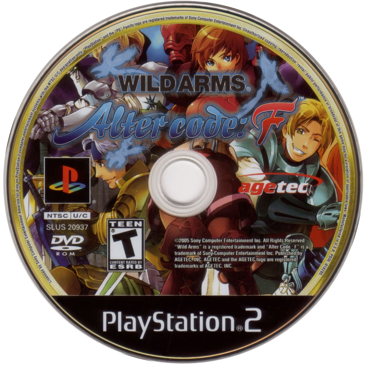 Wild ARMs Alter Code: F PS2 - Video Game - Used - CaveGamers - Image 3
