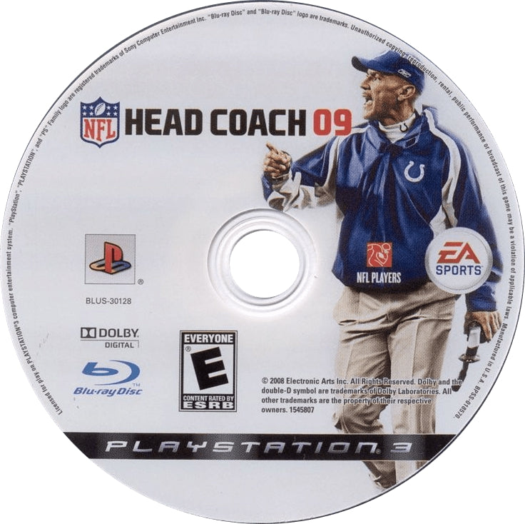 NFL Head Coach 2009 PS3 - Video Game - Used - CaveGamers - Image 2