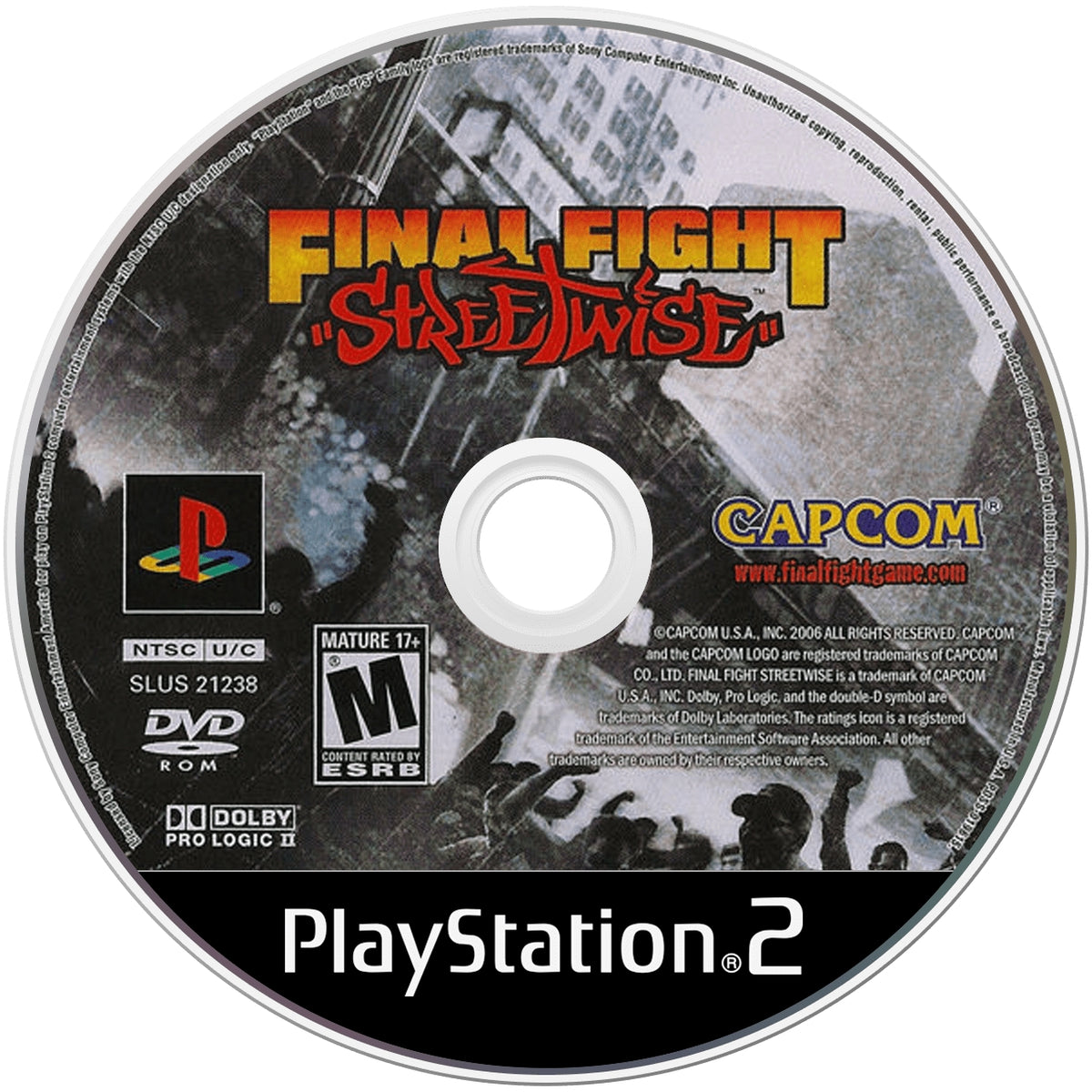 Final Fight Streetwise PS2 - Video Game - Used - CaveGamers - Image 3
