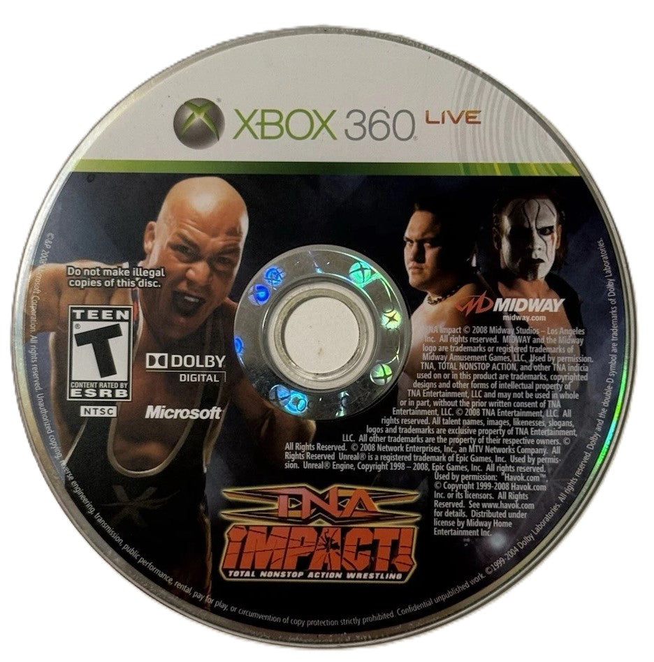 TNA Impact Xbox 360 - Video Game - Used - CaveGamers - Image 3